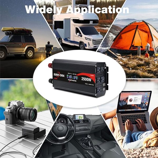 2500 Watt Power Inverter with LCD - Image 3